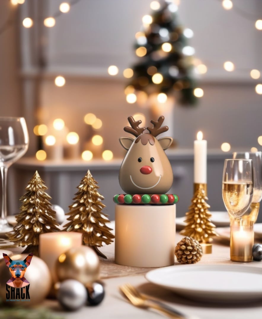 Christmas Reindeer 3d model