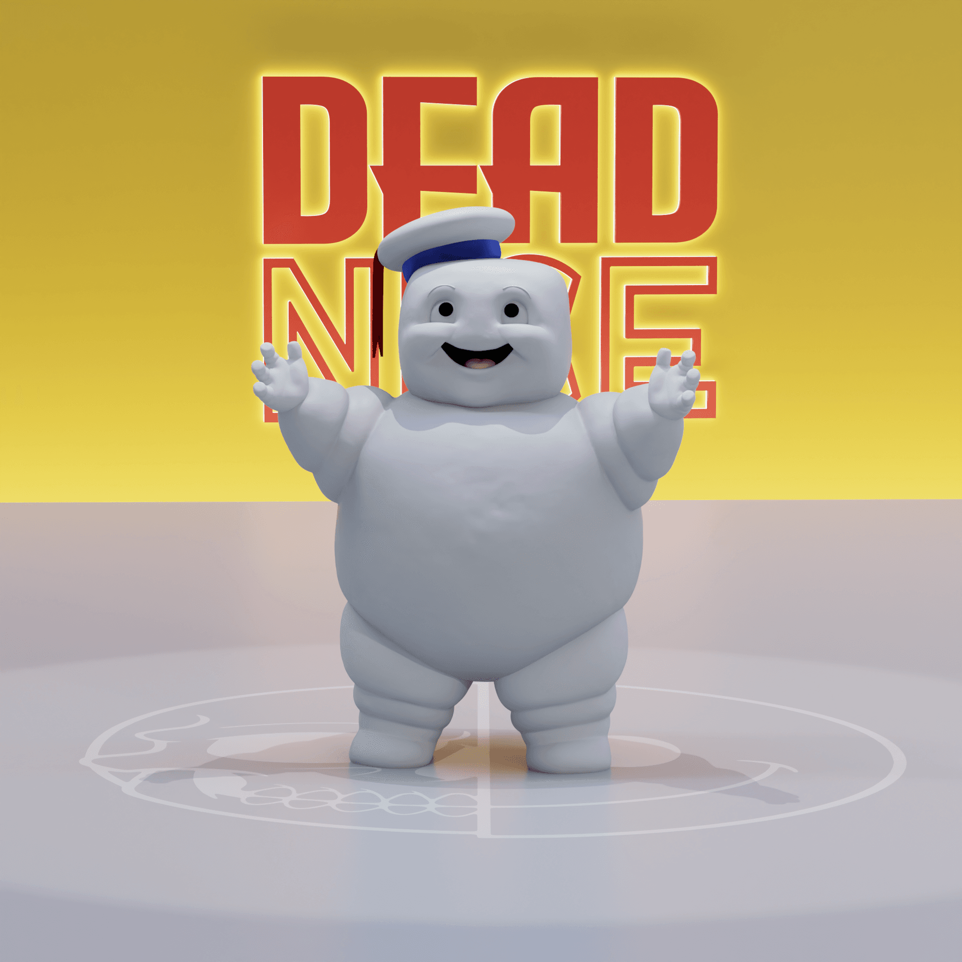 DEADNICE - MINI PUFT 3d model