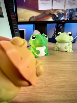 Frog Cable Holder - Holoprops 3d model