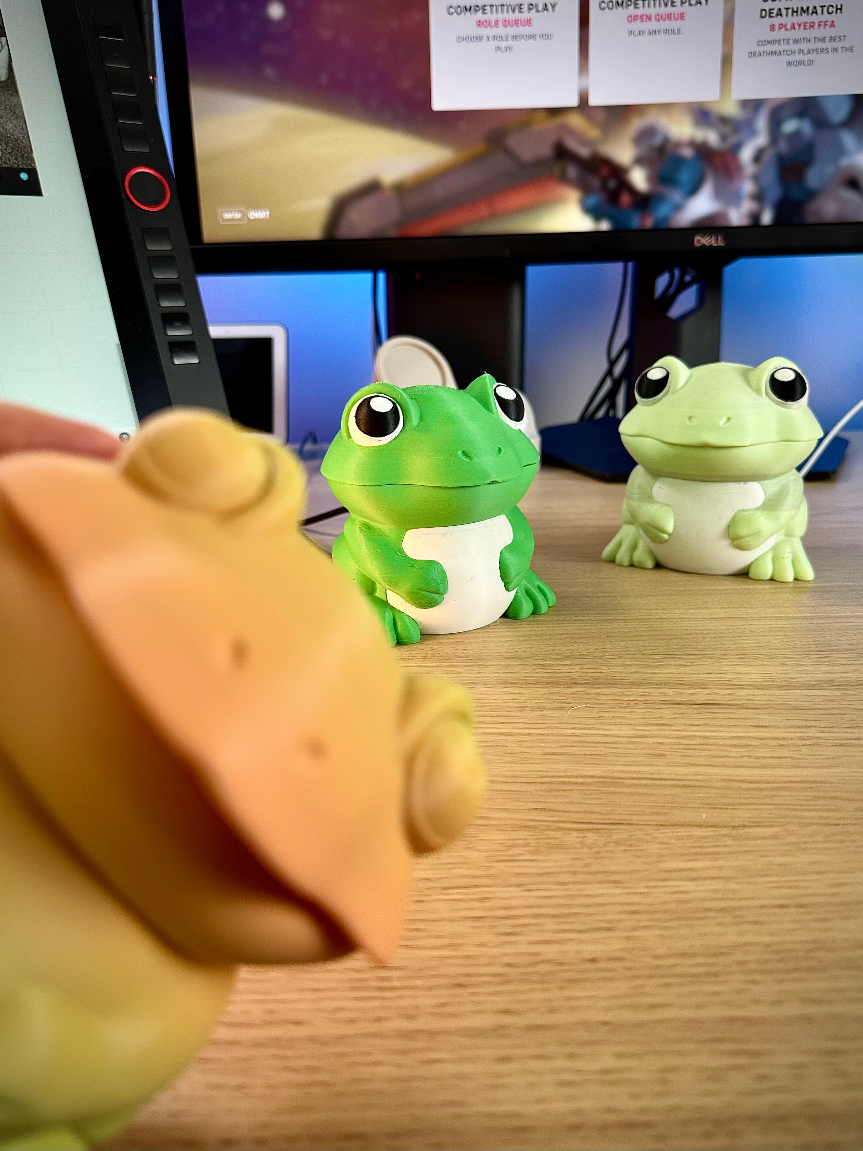Frog Cable Holder - Holoprops 3d model
