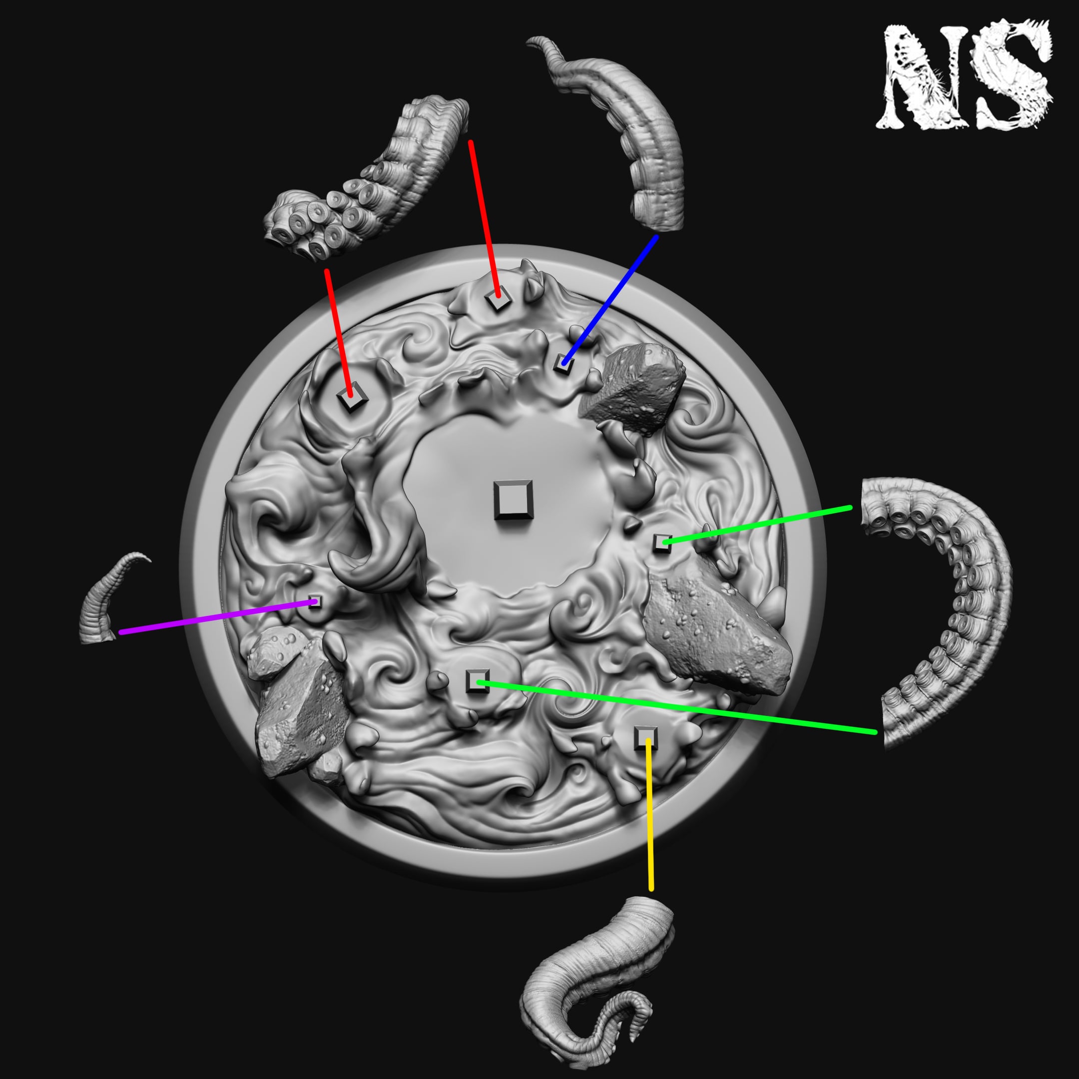 Cthulhu - The Great Old One 3d model
