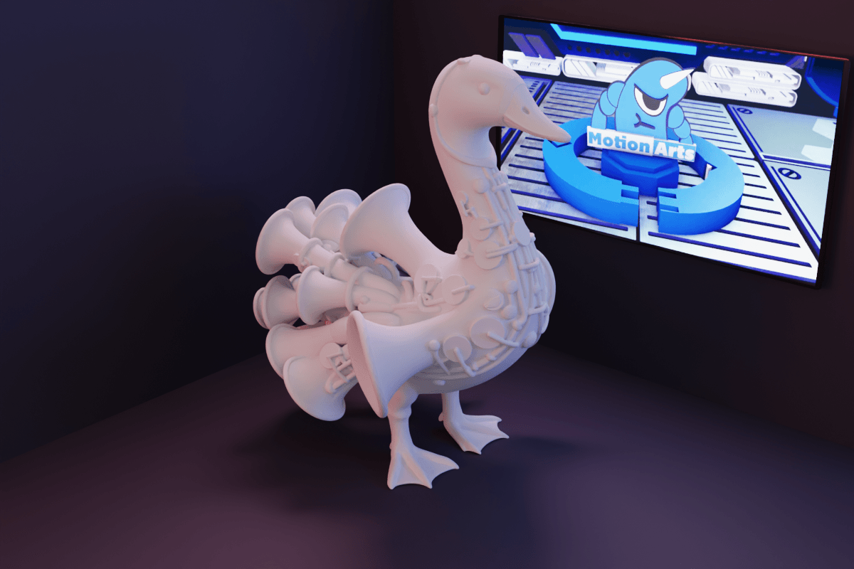 Pato Sax.stl 3d model