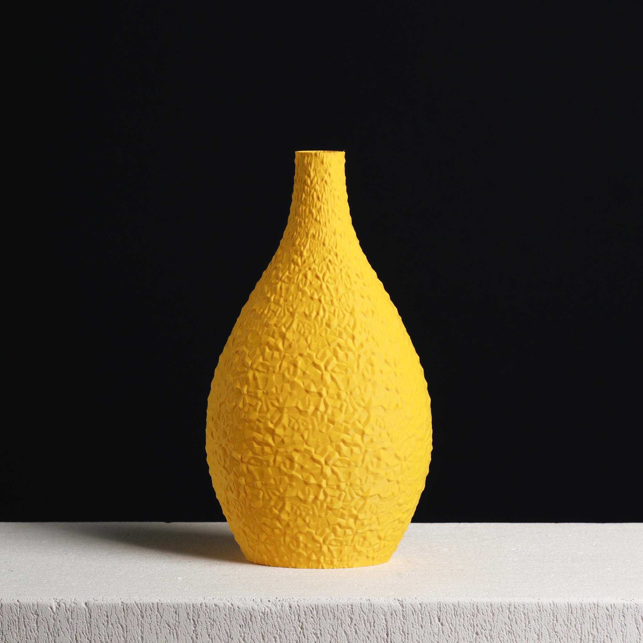  Decorative vase with Granite Texture (Vase Mode)  3d model