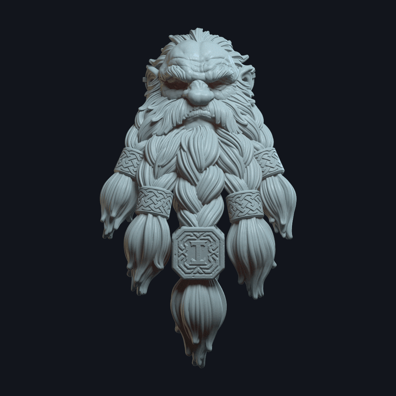 Thorek Tanglebeard v3 3d model
