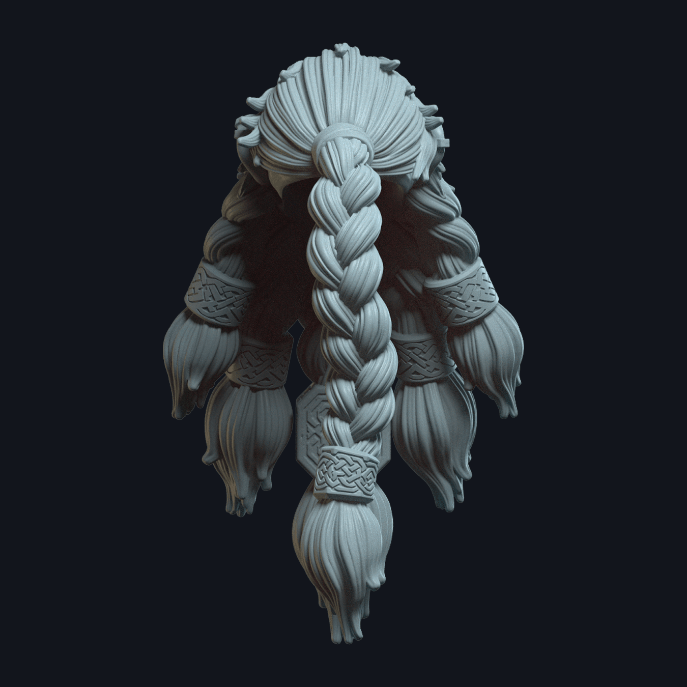 Thorek Tanglebeard v3 3d model