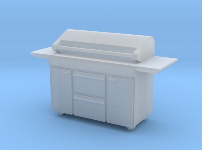 1:64 BBQ Barbecue Grill 3d model