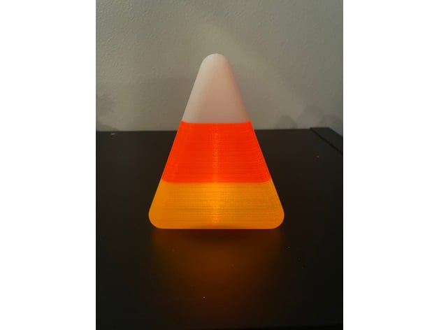 Halloween Candy Corn Light 3d model