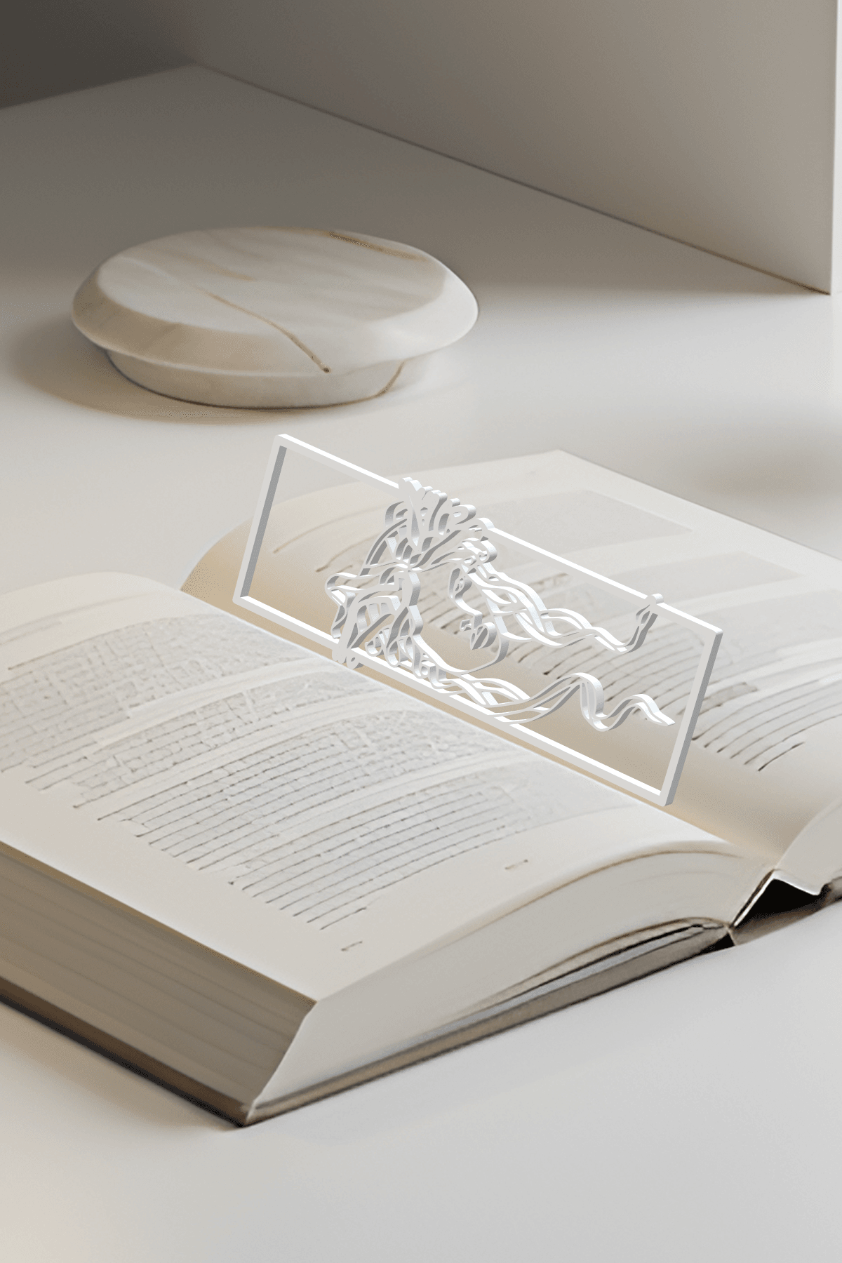 Medusa Bookmark, Gift Idea 3d model