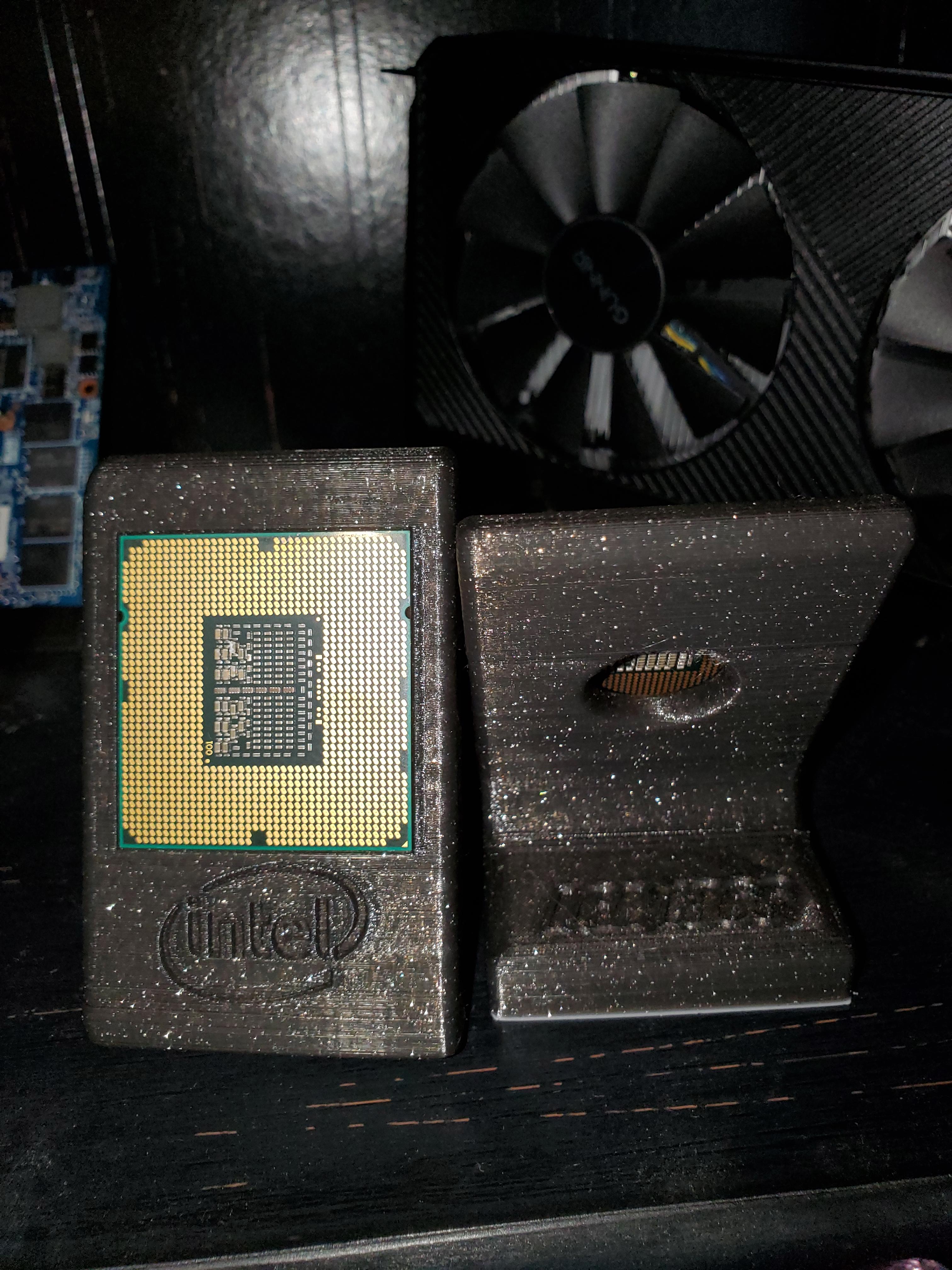 Intel CPU Stand LGA 77x 115x 1200 1366 2011 3d model