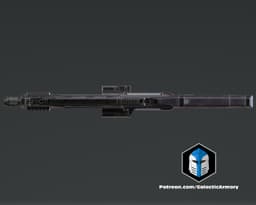 Halo Infinite Bulldog Shotgun - 3D Print Files 3d model