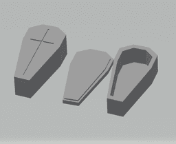 FHW Miniature Coffin 3d model