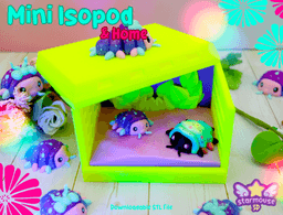 Mini Isopod Flexi + Home 3d model