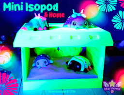Mini Isopod Flexi + Home 3d model