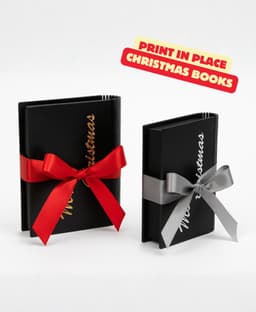PRINT IN PLACE CHRISTMAS BOOKS / GIFT BOX IDEA / UNIQUE WRAPPING / CHRISTMAS DECOR 3d model