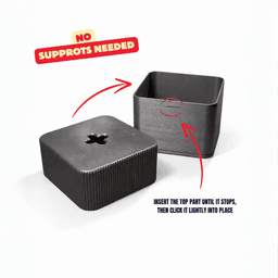 TISSUE BOX - TAMI / MODERN HOMEDECOR / WITH TOILET PAPER ROLLS / EASY ASSEMBLY 3d model
