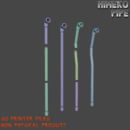 Himeko Cosplay Steel Pipe Silent Hill F 3d model