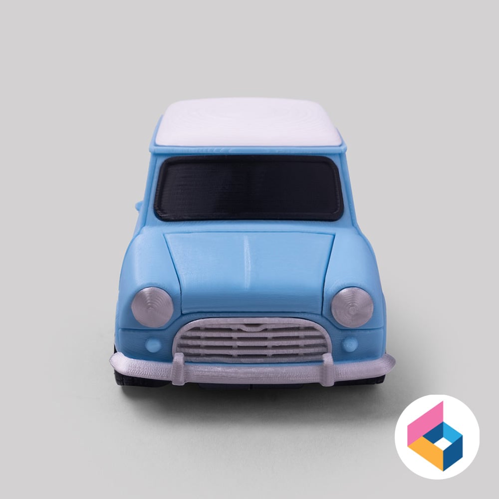 Foldable Morris Mini Cooper MK I 3d model