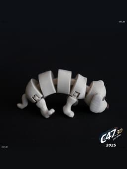 Flexi Transforming Dog 3d model