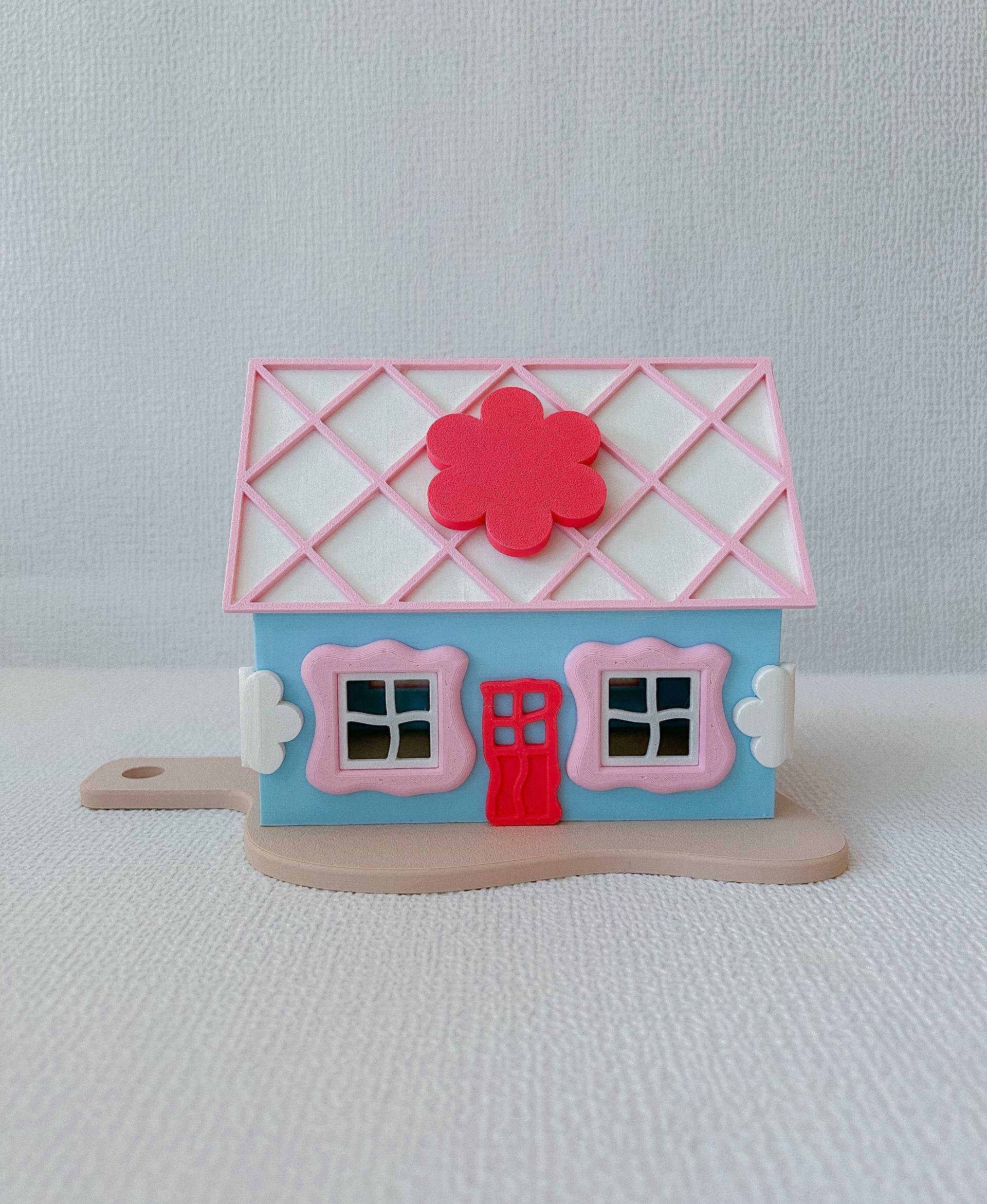 Gingerbread House  - Cute little gingerbread house!
Polymaker filament. - 3d model