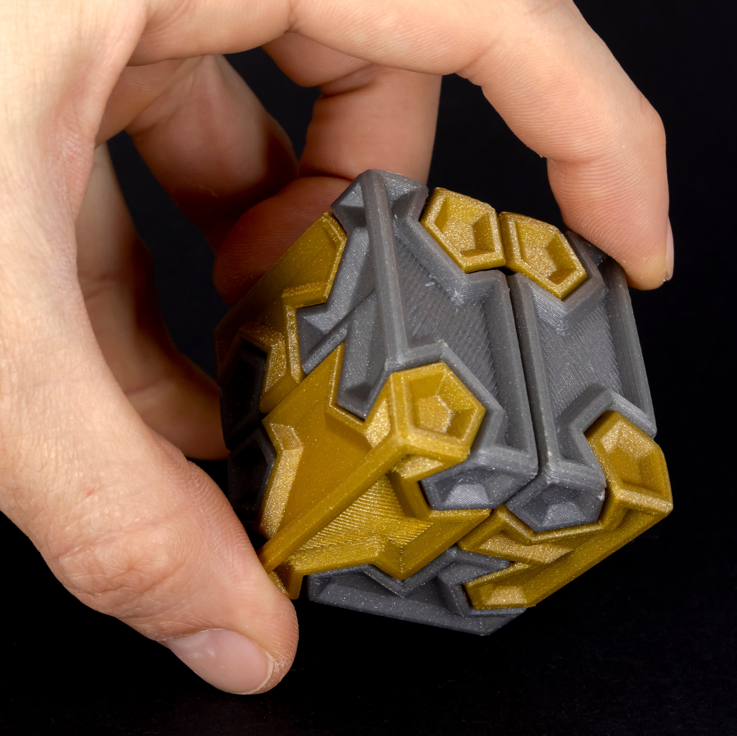 Tsugite Cube 2x2 Puzzle // Hypercube 3d model