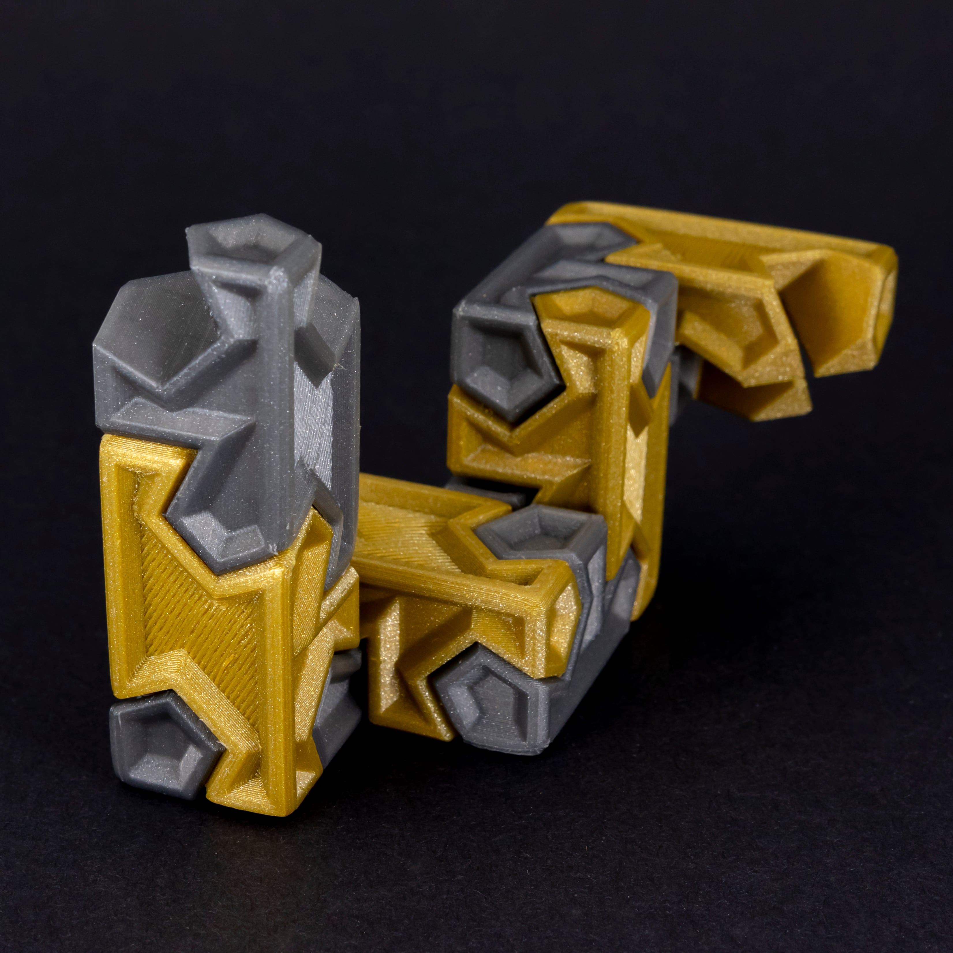 Tsugite Cube 2x2 Puzzle // Hypercube 3d model