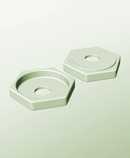 CH128-25-P Modular Stacking pierced container for home decor 3d model