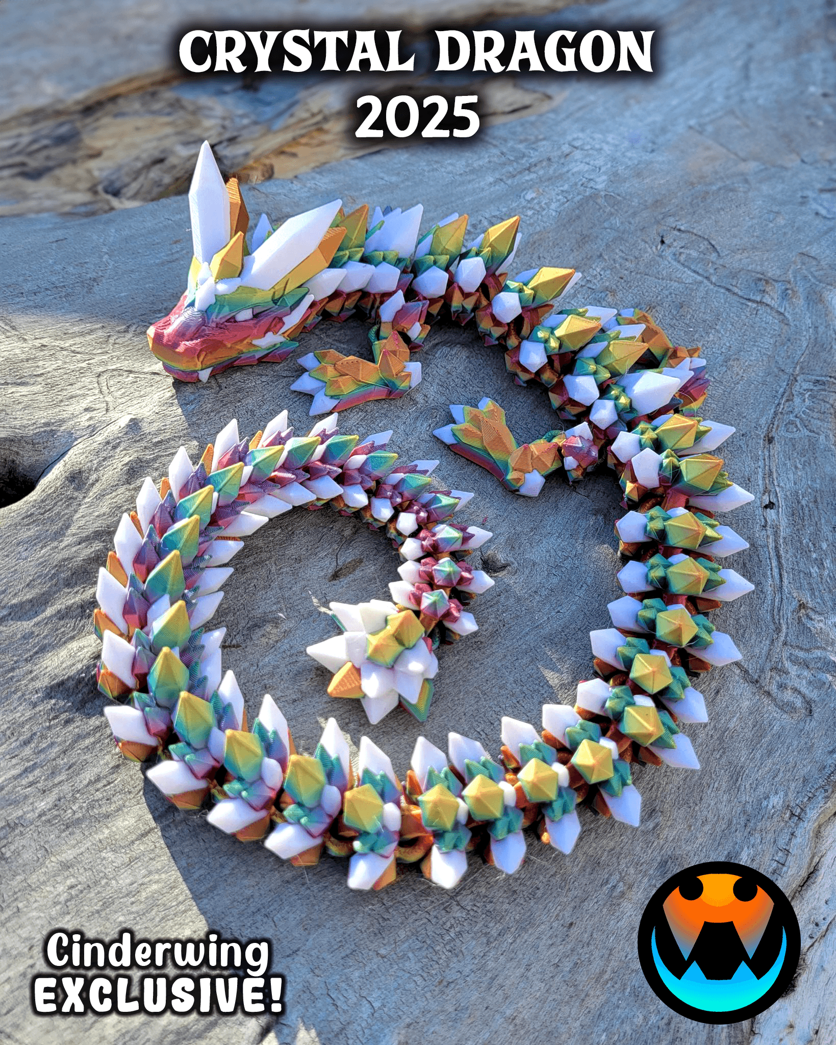 Crystal Dragon 2025 3d model