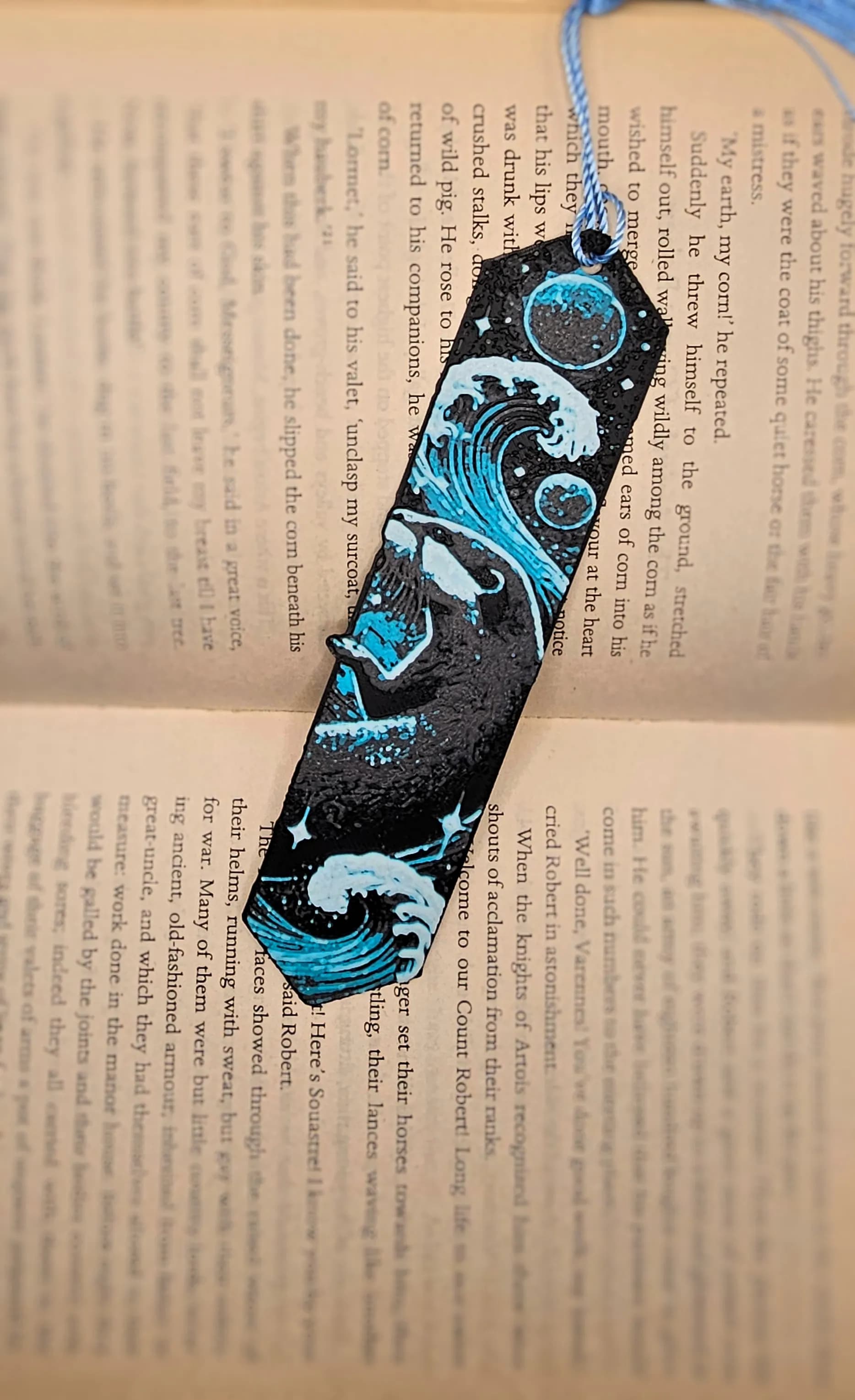 Otterly Adorable Bookmark β Ocean Waves Edition 3d model