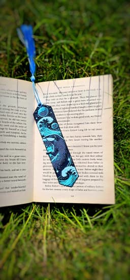 Otterly Adorable Bookmark β Ocean Waves Edition 3d model
