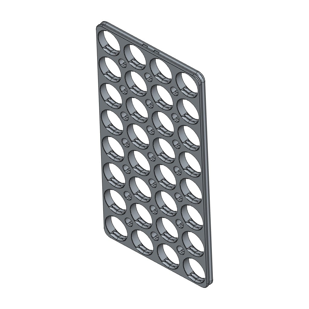 D-LOCK_PANEL.4X8-BLANK 3d model