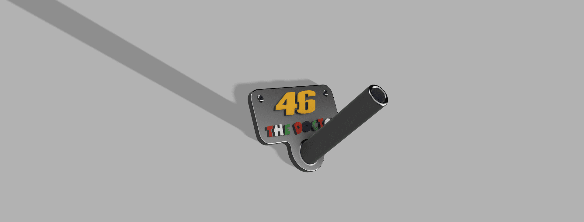 Doctor 46 Helmet hanger 3d model