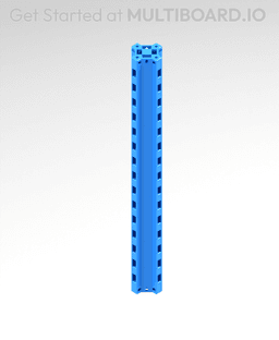 8 MU - X Multiboard Beam 3d model