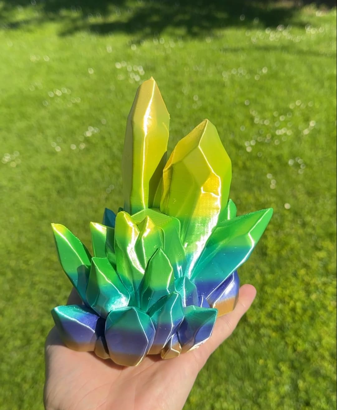 Crystal PS5 holder