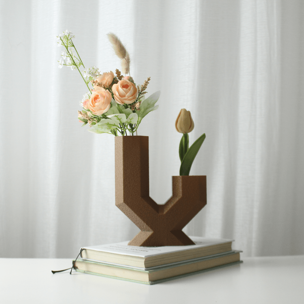 The Stony Vase STL 3D Print File, Home Decor Vase for Plants and Flowers, Digital Download for 3D Pr 3d model