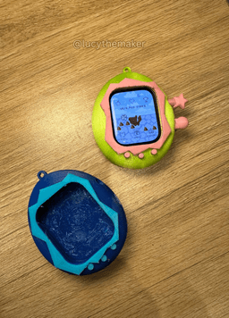 Apple watch Tamagotchi Case - 44mm 3d model
