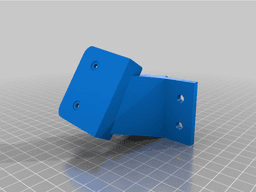 AnyCubic Kobra Max Printer LCD Mount 3d model