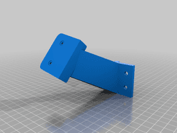 AnyCubic Kobra Max Printer LCD Mount 3d model