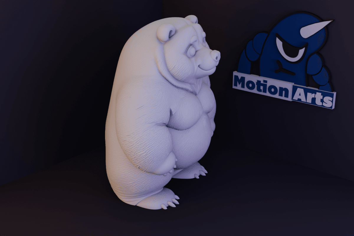 Urso Cartoon.stl 3d model