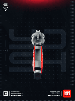 Deadpool Rivals Gun 3D Printer STL file 3d model