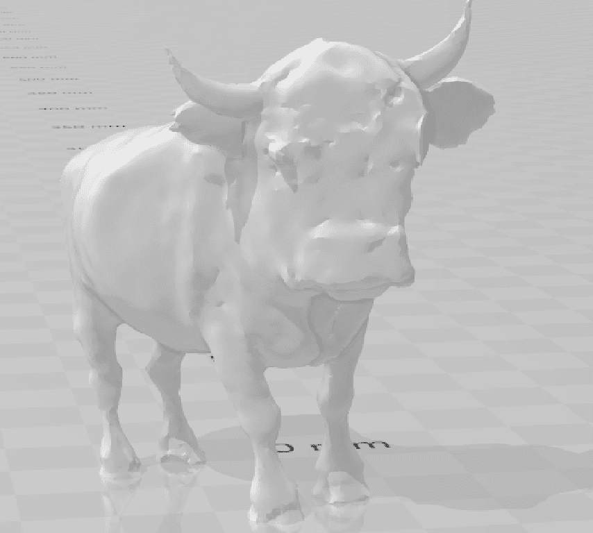 cow baby 3d model