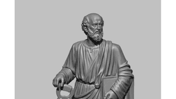 Saint Simon Zealot 3D Scanning STL Printable 3d model