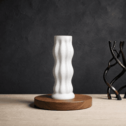 Vase Vagues Larges 3d model