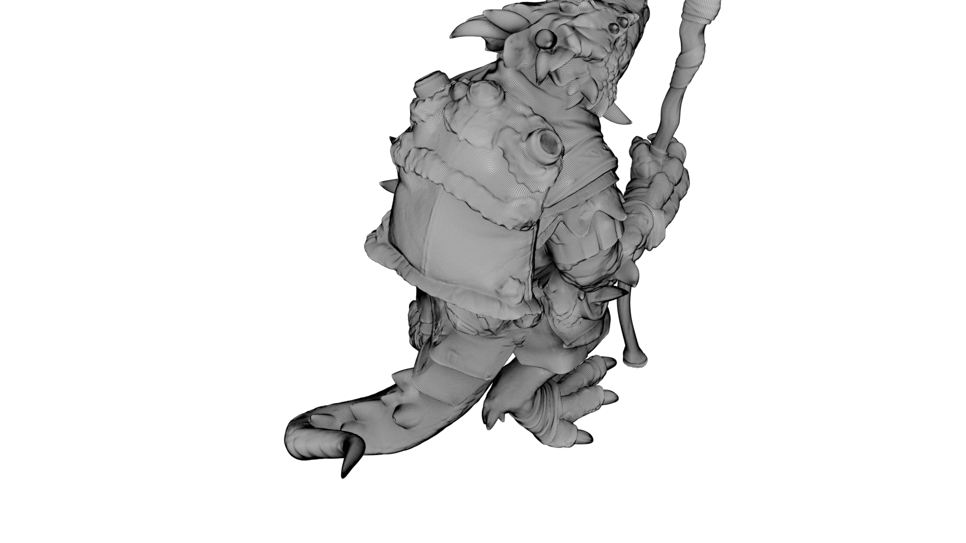 Azure Dragon Knight 3d model