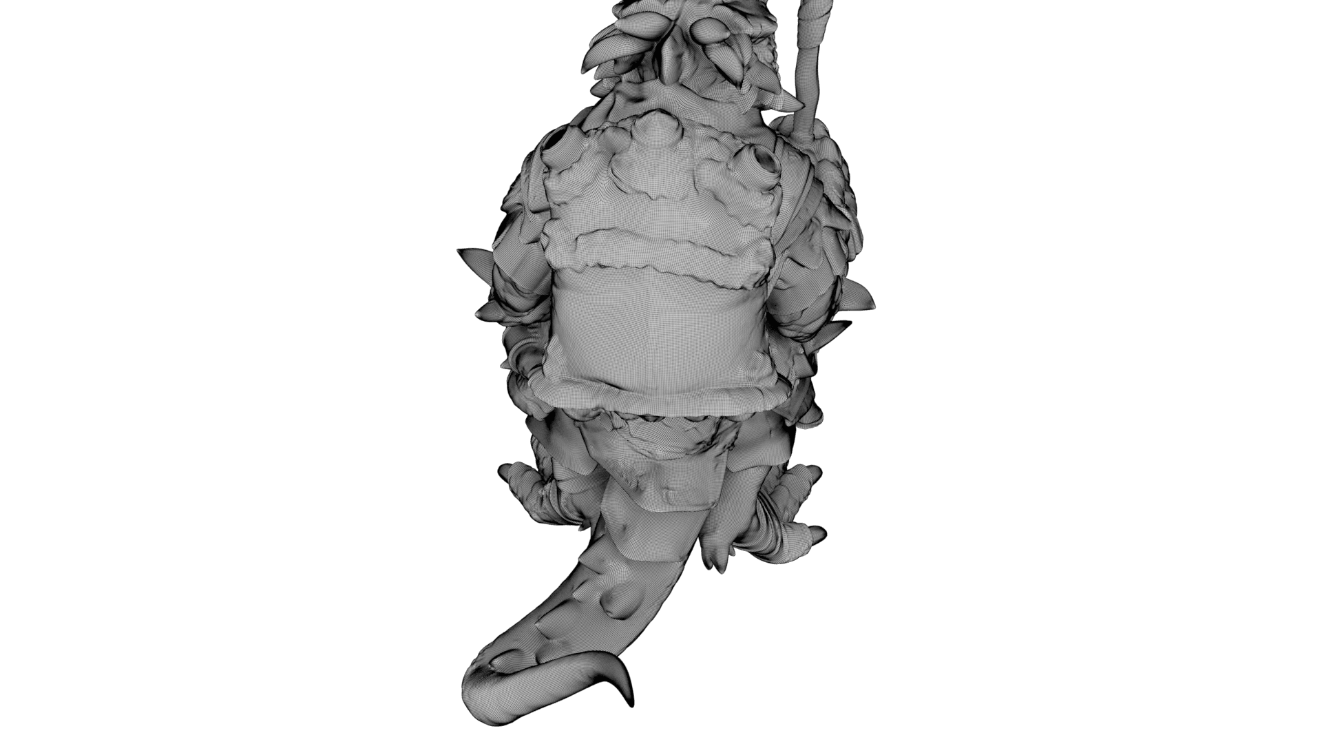 Azure Dragon Knight 3d model