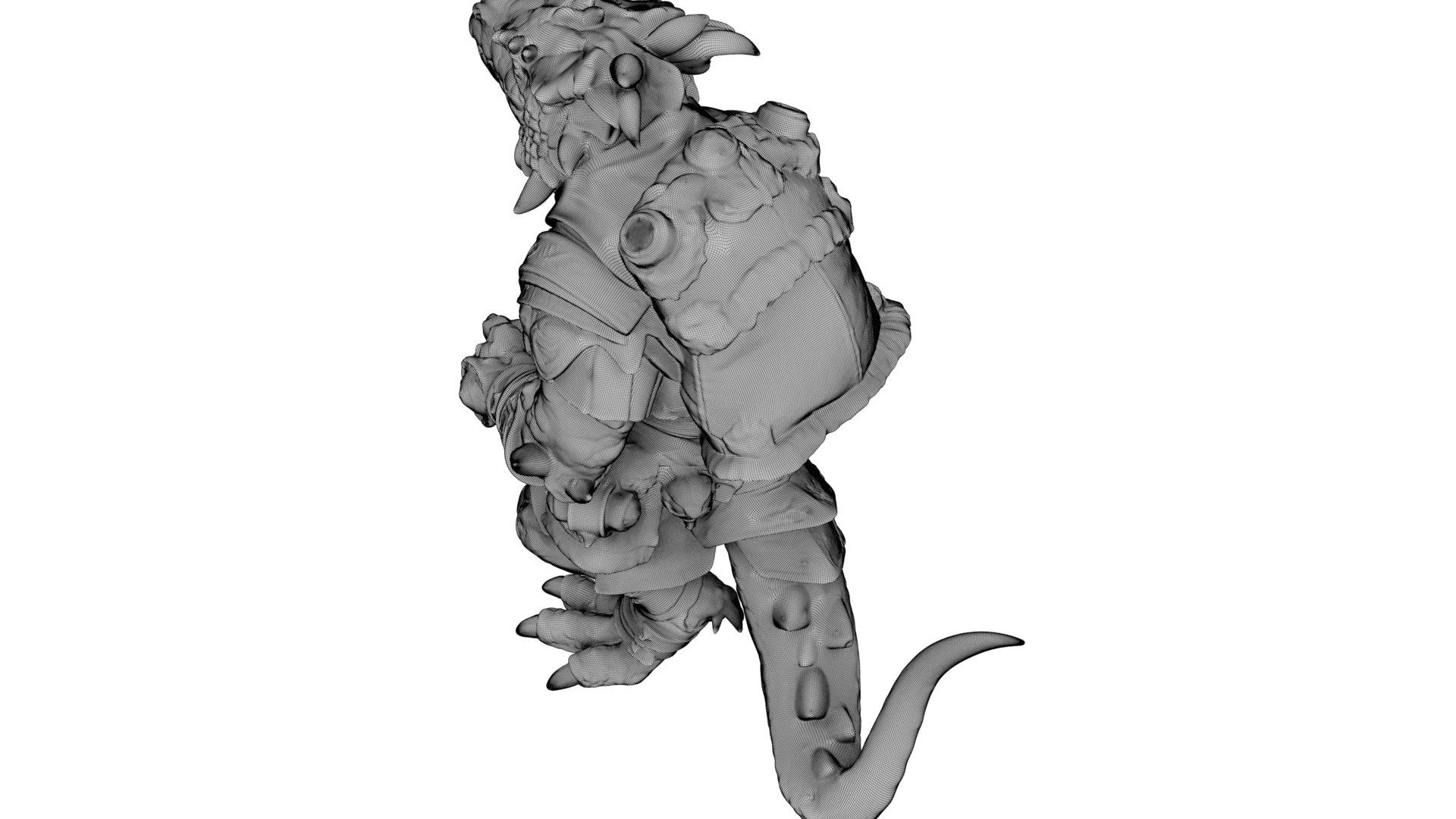 Azure Dragon Knight 3d model