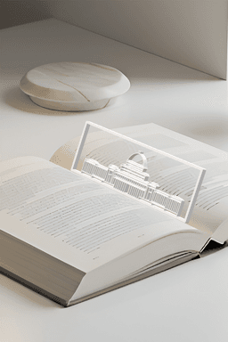 Tokyo Bookmark, Creativity Bookmark, Gift Idea 3d model