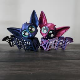 ARTICULATED HALLOWEEN BAT FLEXI WITH WEB WINGS 3d model