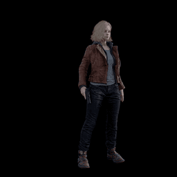 Grace Ashcroft Inspired Female Survivor 3d model