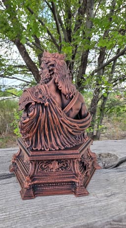 Poseidon Bust 3d model