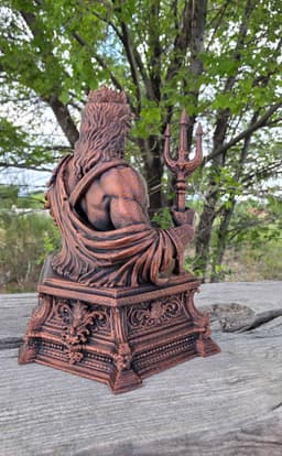 Poseidon Bust 3d model
